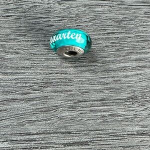 Pandora St. Maarten murano bead charm